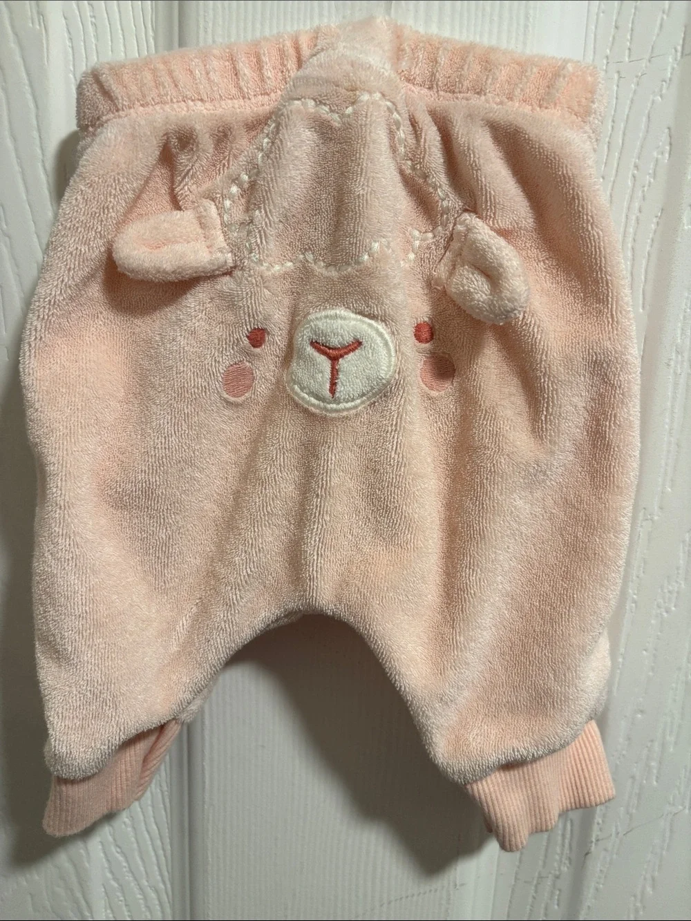 Cute pink sheep outfit (3 piece) NB